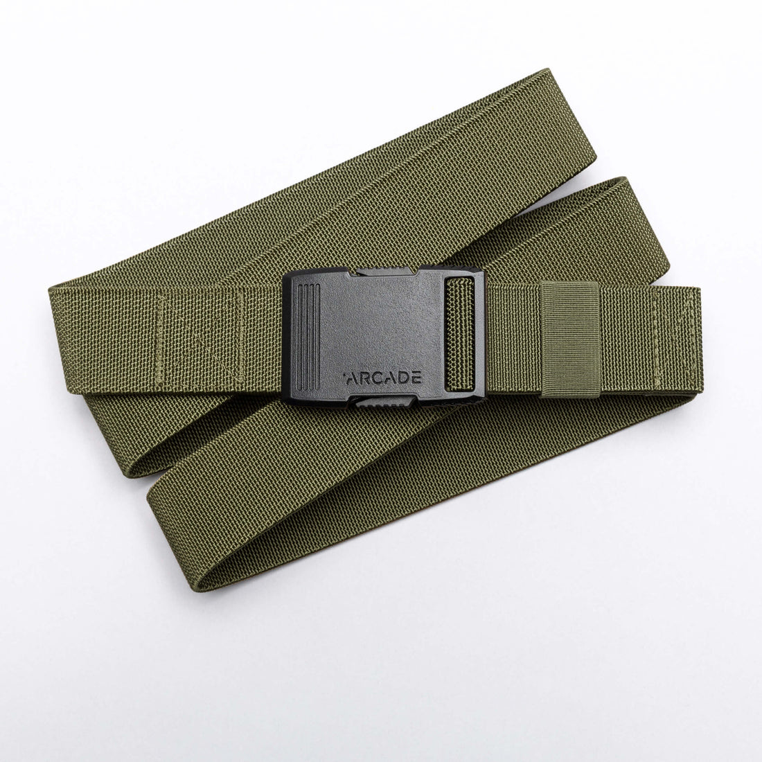 HARDWARE Utility Elastic Stretch Belt Olive