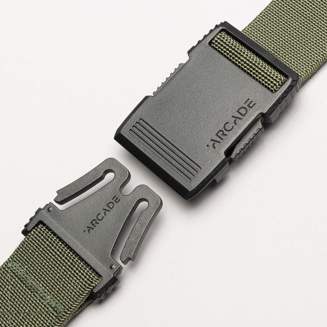 HARDWARE Utility Elastic Stretch Belt Olive