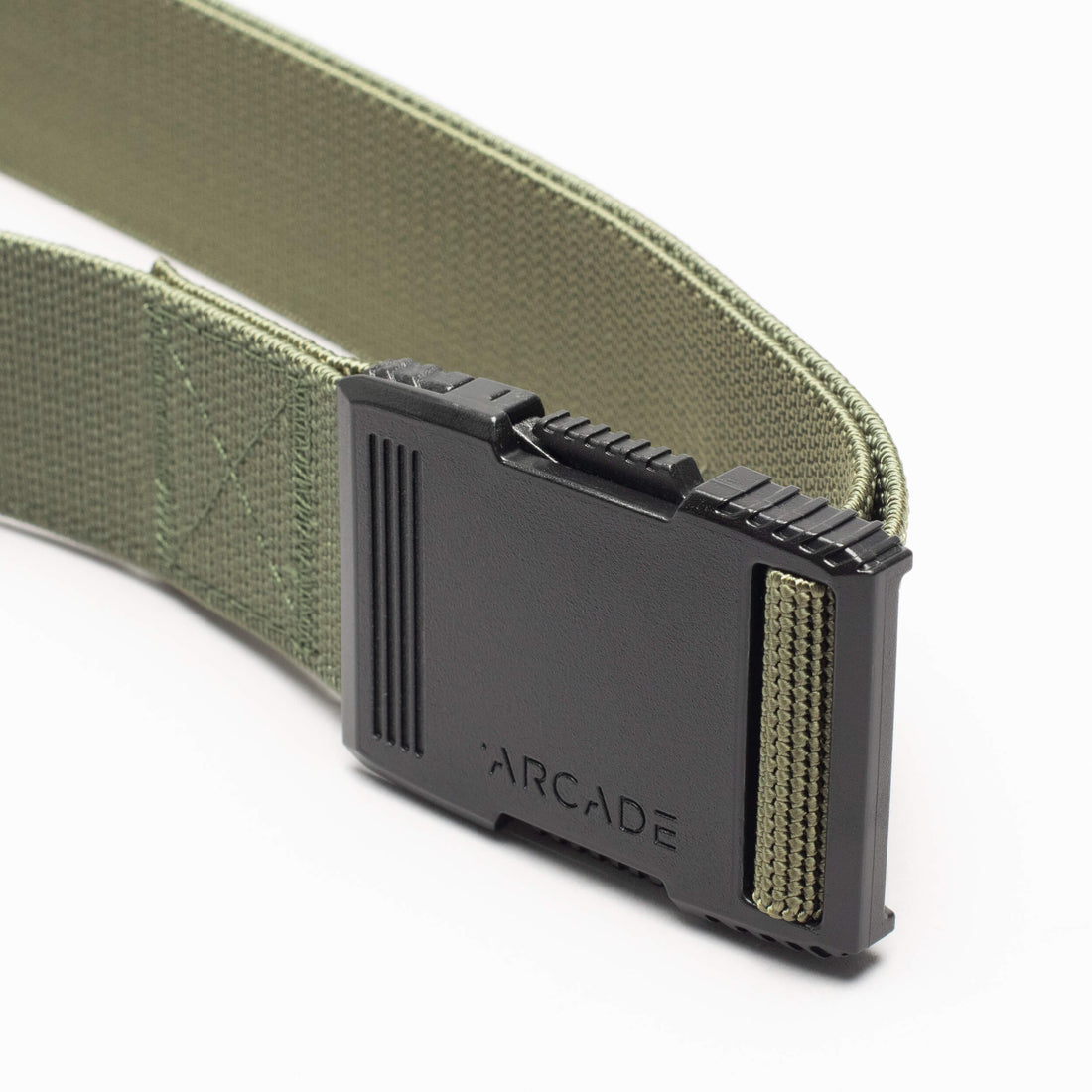 HARDWARE Utility Elastic Stretch Belt Olive