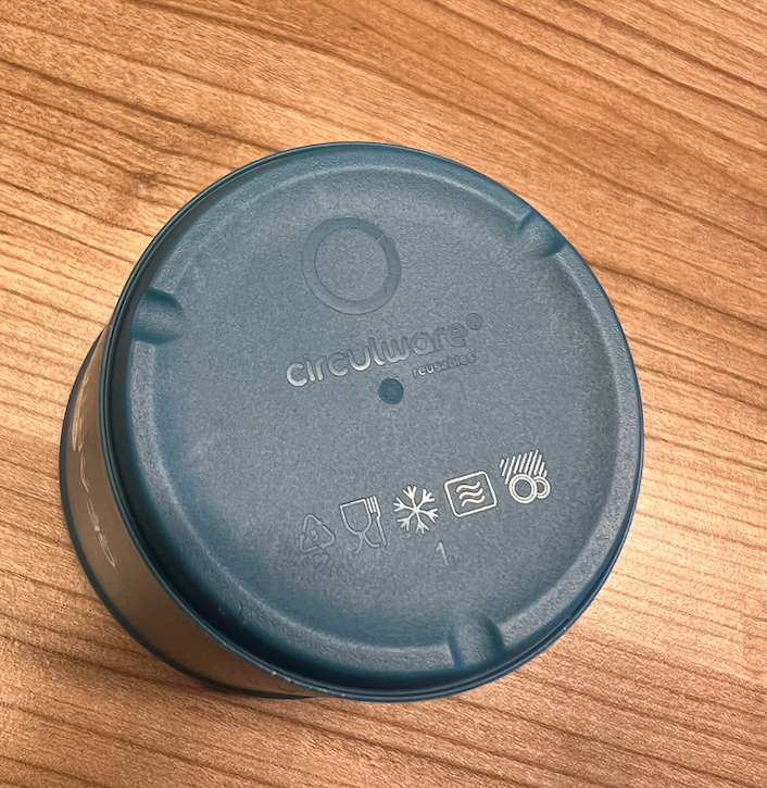 Recycled Coffee Cup 200ml Ocean Blue