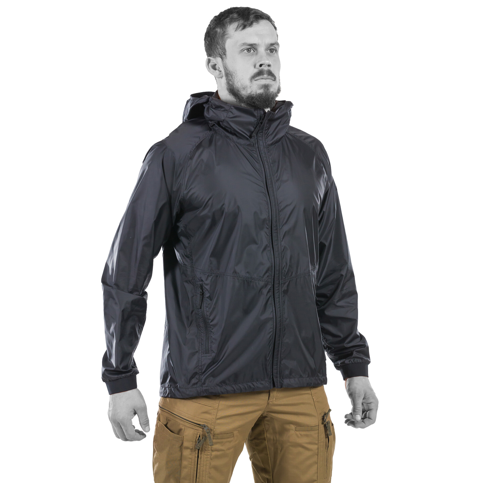 Storm Chaser Windbreaker Jacket Black
