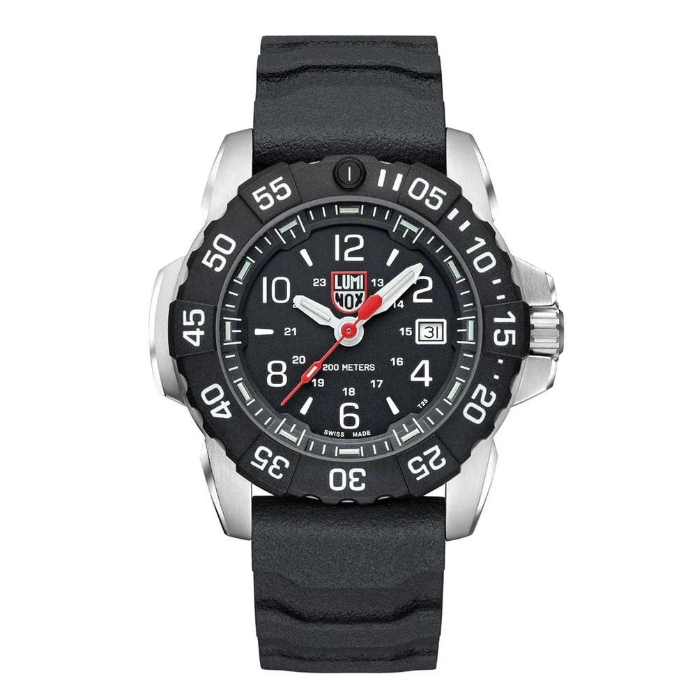 3251 CB Navy SEAL Steel Black White (45mm)
