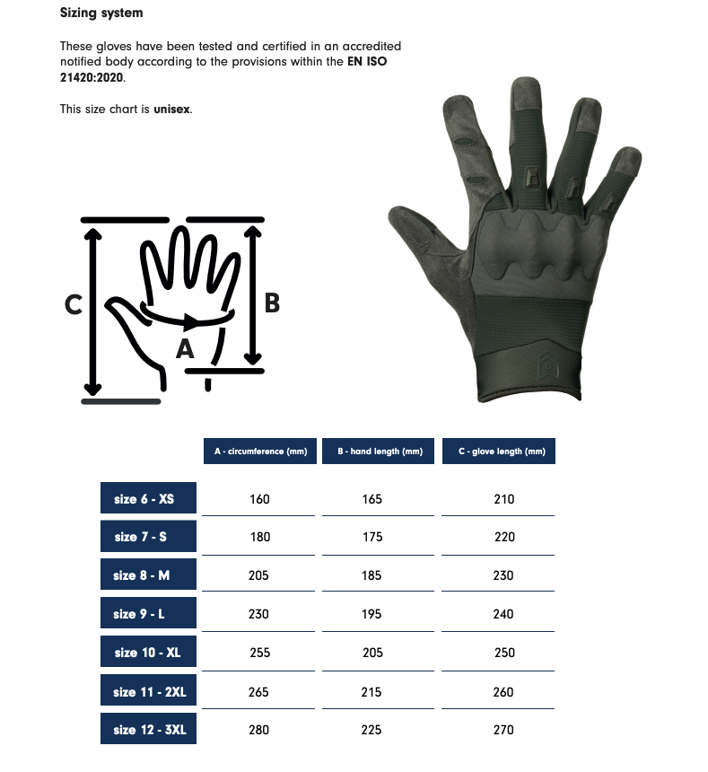 9106C - TARGET Combat Gloves Coyote