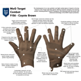 9106C - TARGET Combat Gloves Coyote