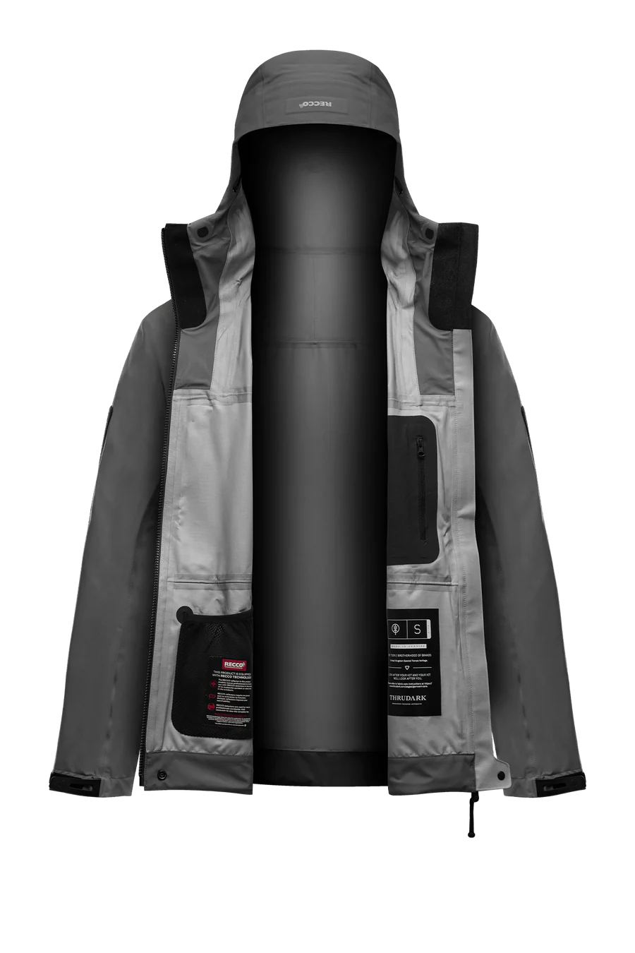 AIGIS Hardshell Jacket Obsidian Black Maat: L