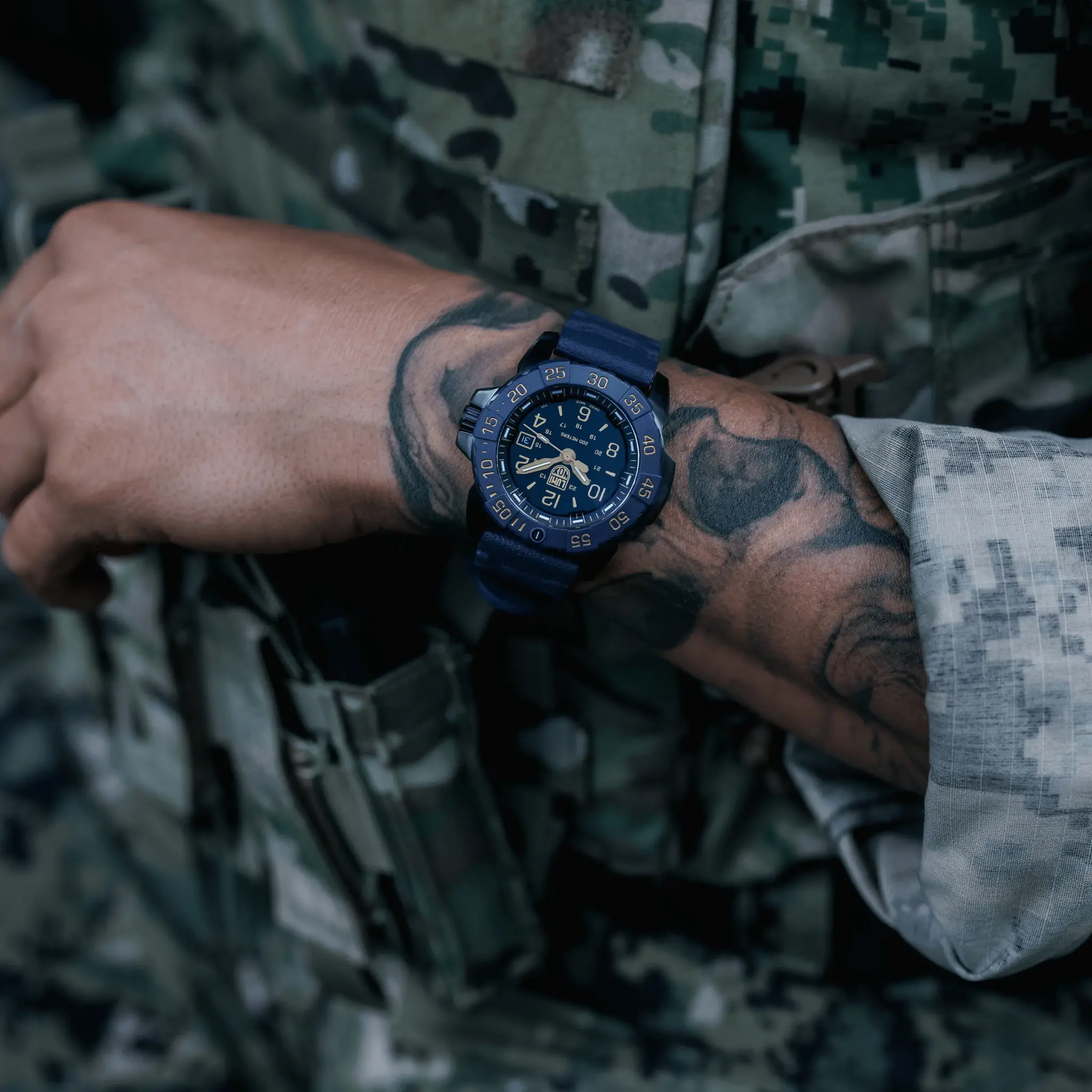 3255 Navy Seal Foundation Back To The Blue (45mm)