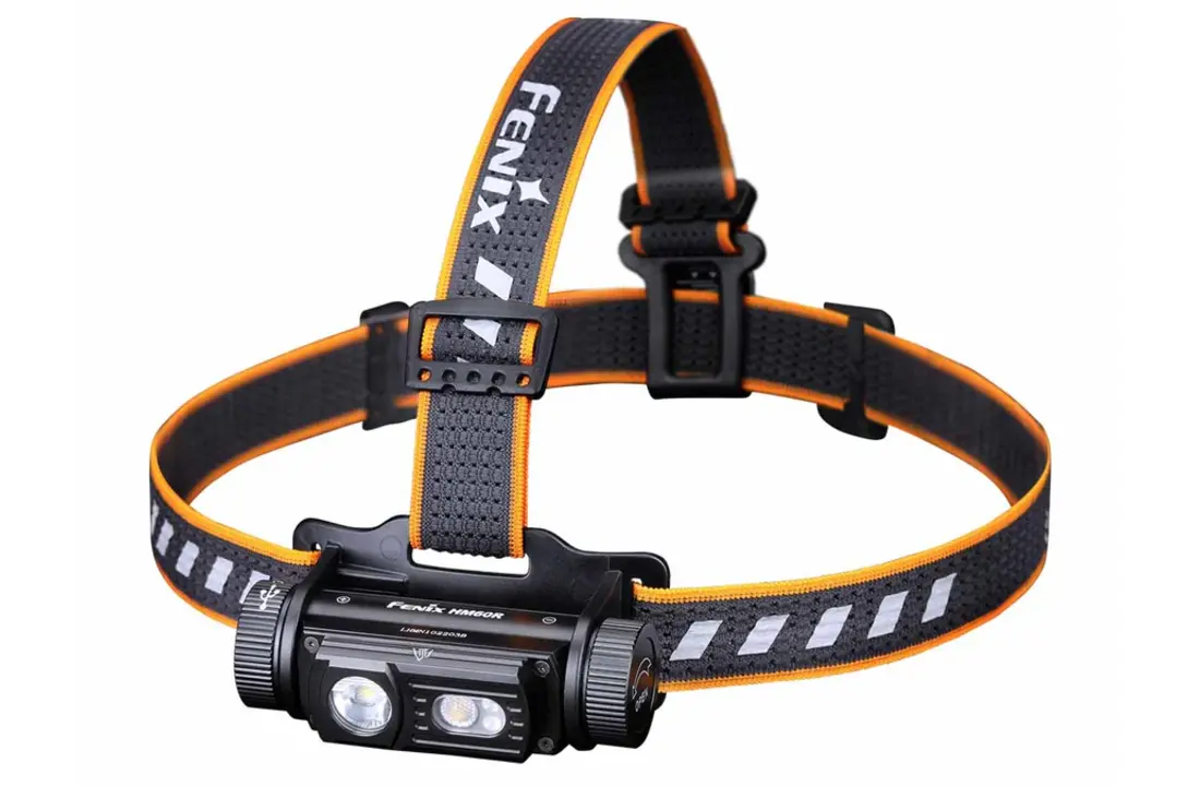 HM60R Hoofdlamp / Headlight (1300 lumen) incl. Accu