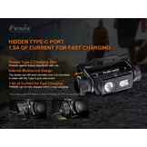 HM60R Hoofdlamp / Headlight (1300 lumen)  incl. Accu