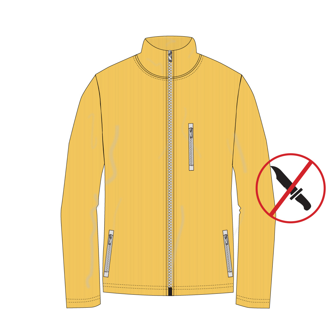 Full Cut Protection Softshell Jacket Oldenburg Black