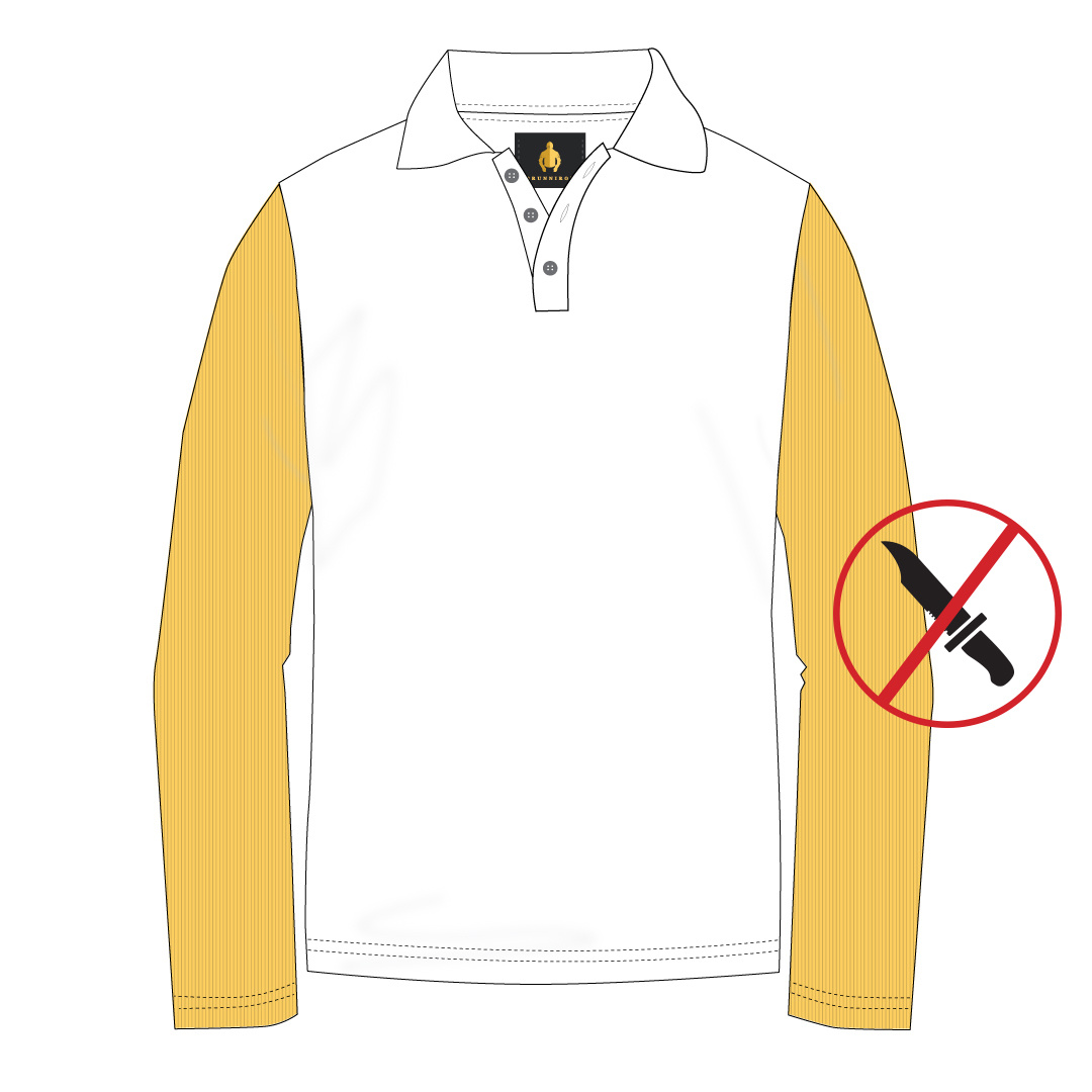 Arm Cut Protection LS Polo Ausburg Navy