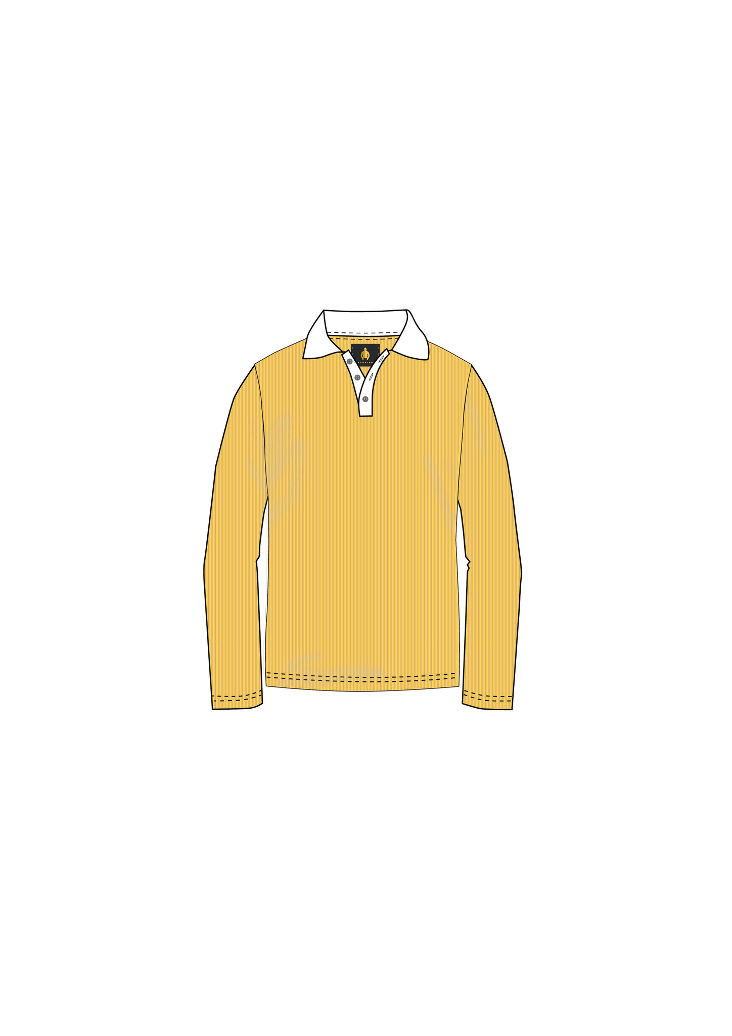 Full Cut Protection LS Polo Gunzburg Navy