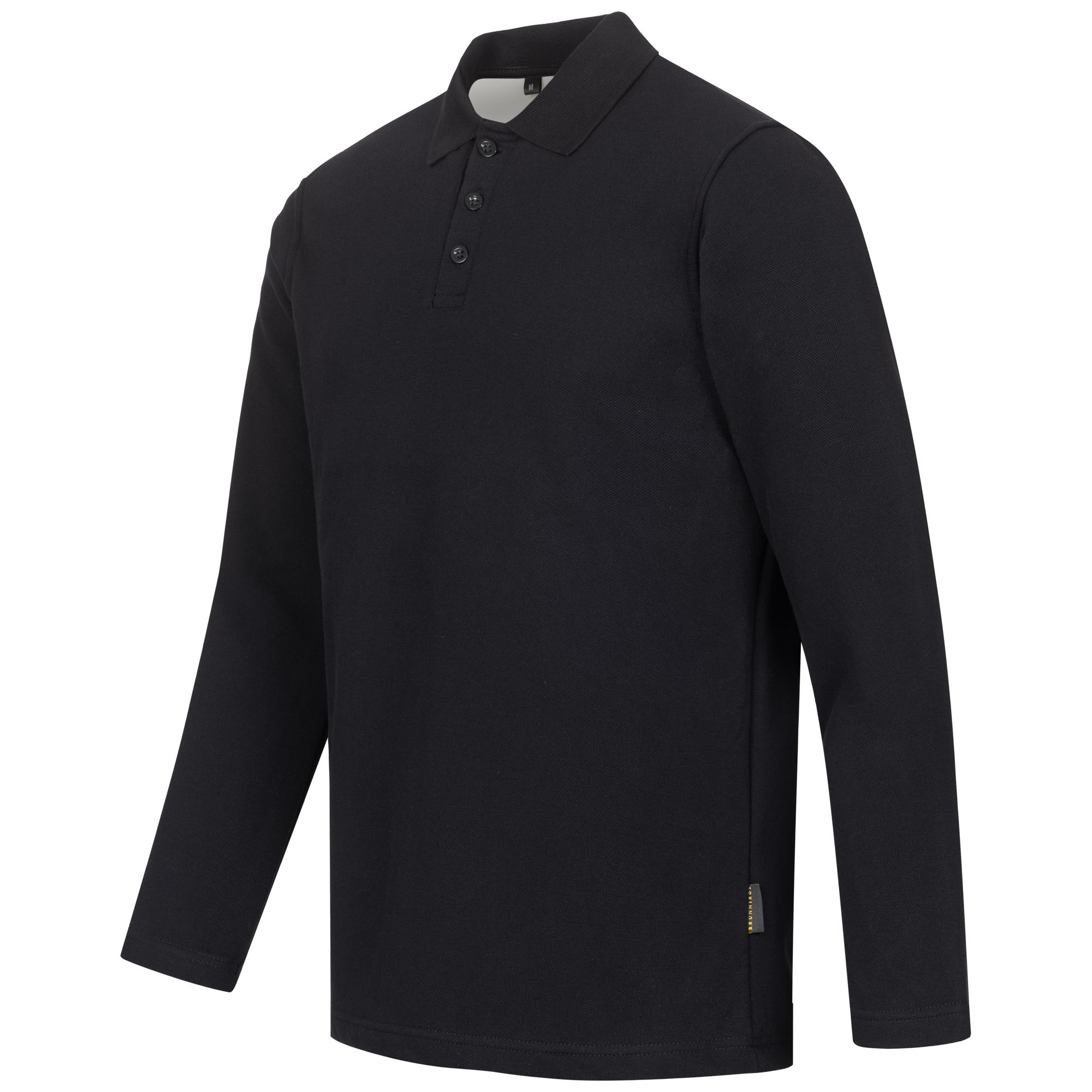 Full Cut Protection LS Polo Gunzburg Black