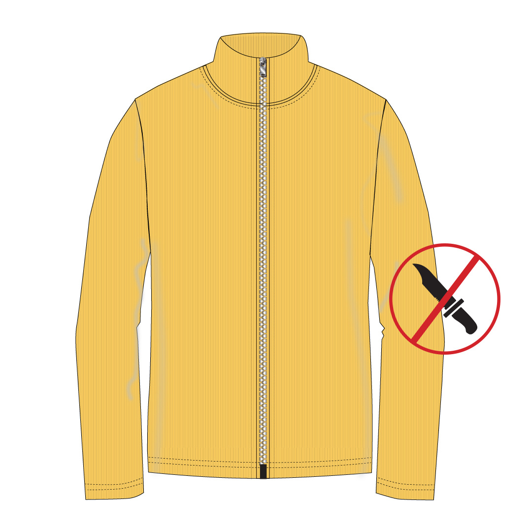 Full Cut Protection Softshell Jacket Hamburg Black