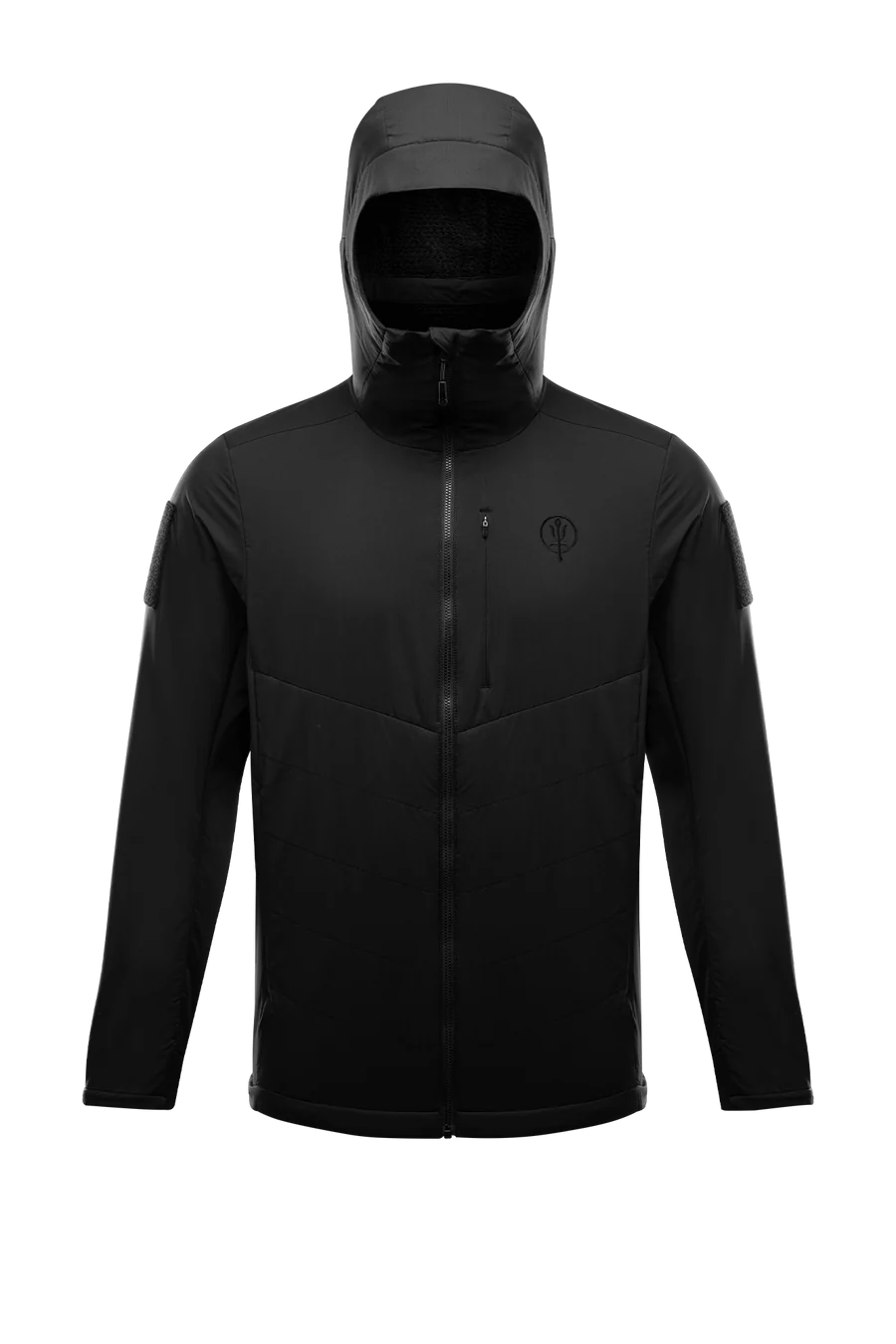 WRAITH Hooded Jacket Obsidian Black