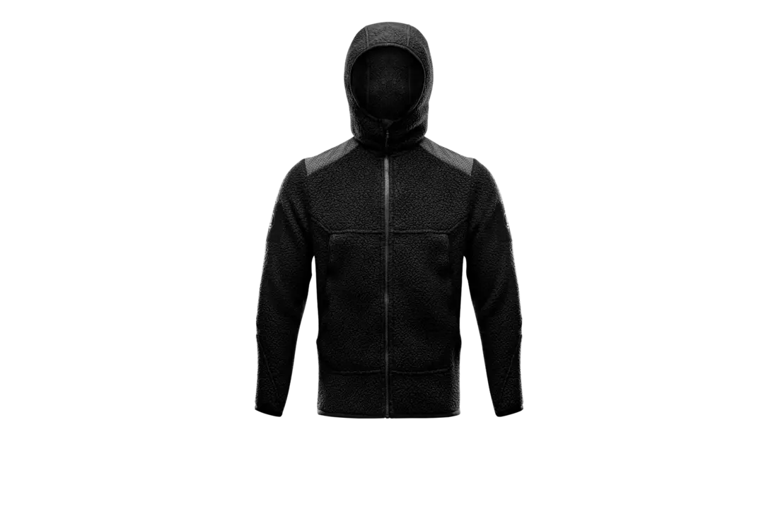 MANTRA Black OPS Fleece Obsidian Black Maat: XL