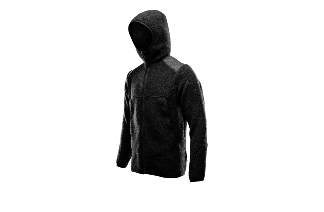 MANTRA Black OPS Fleece Obsidian Black Maat: XL