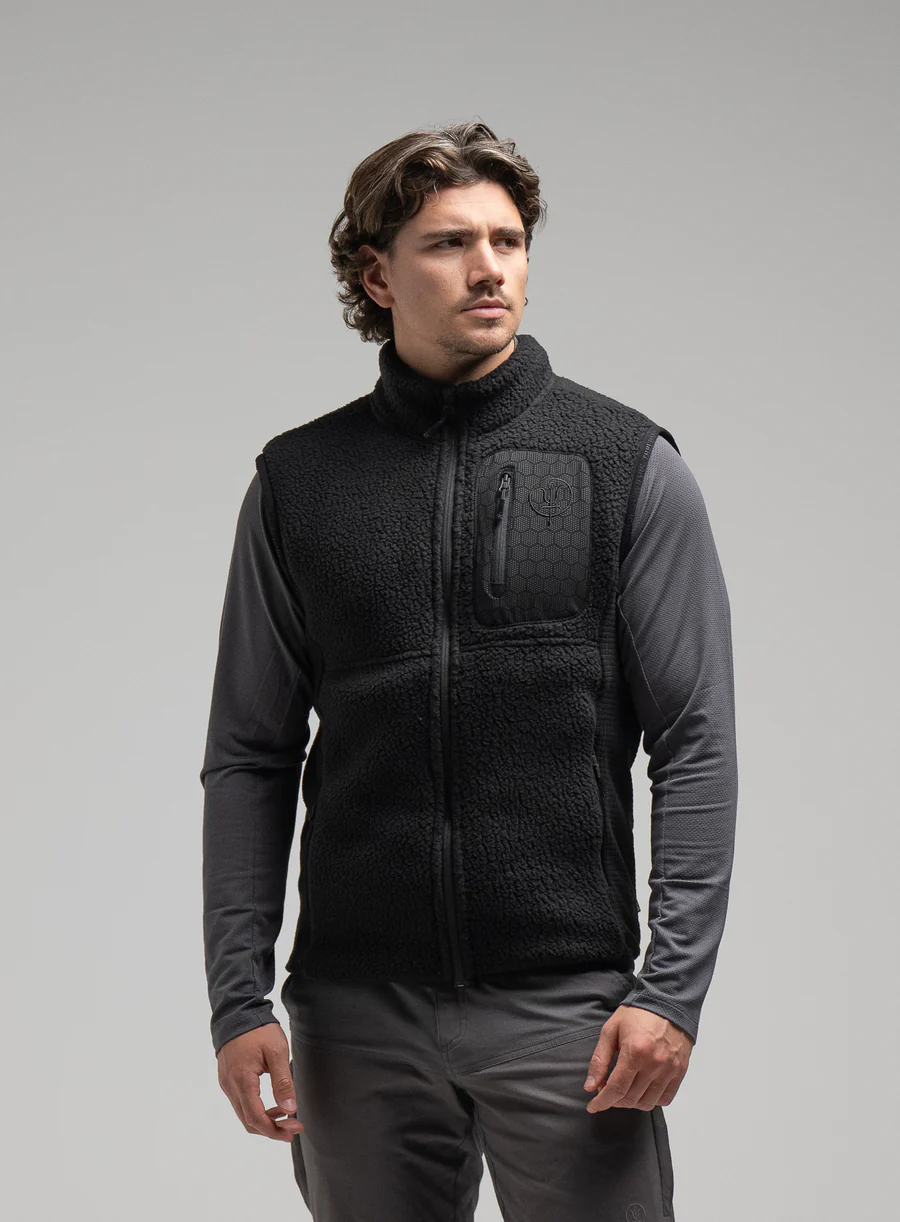 MANTRA Gilet Obsidian Black