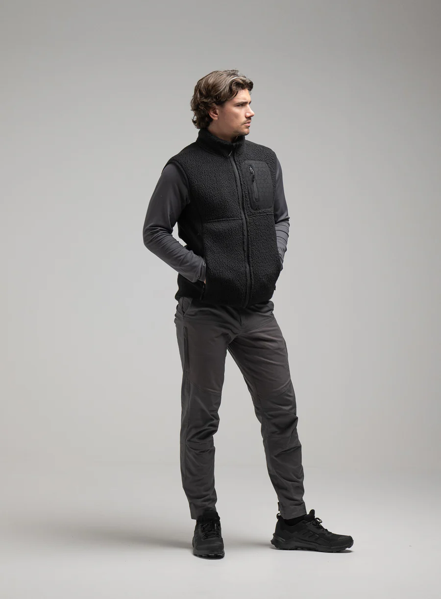 MANTRA Gilet Obsidian Black