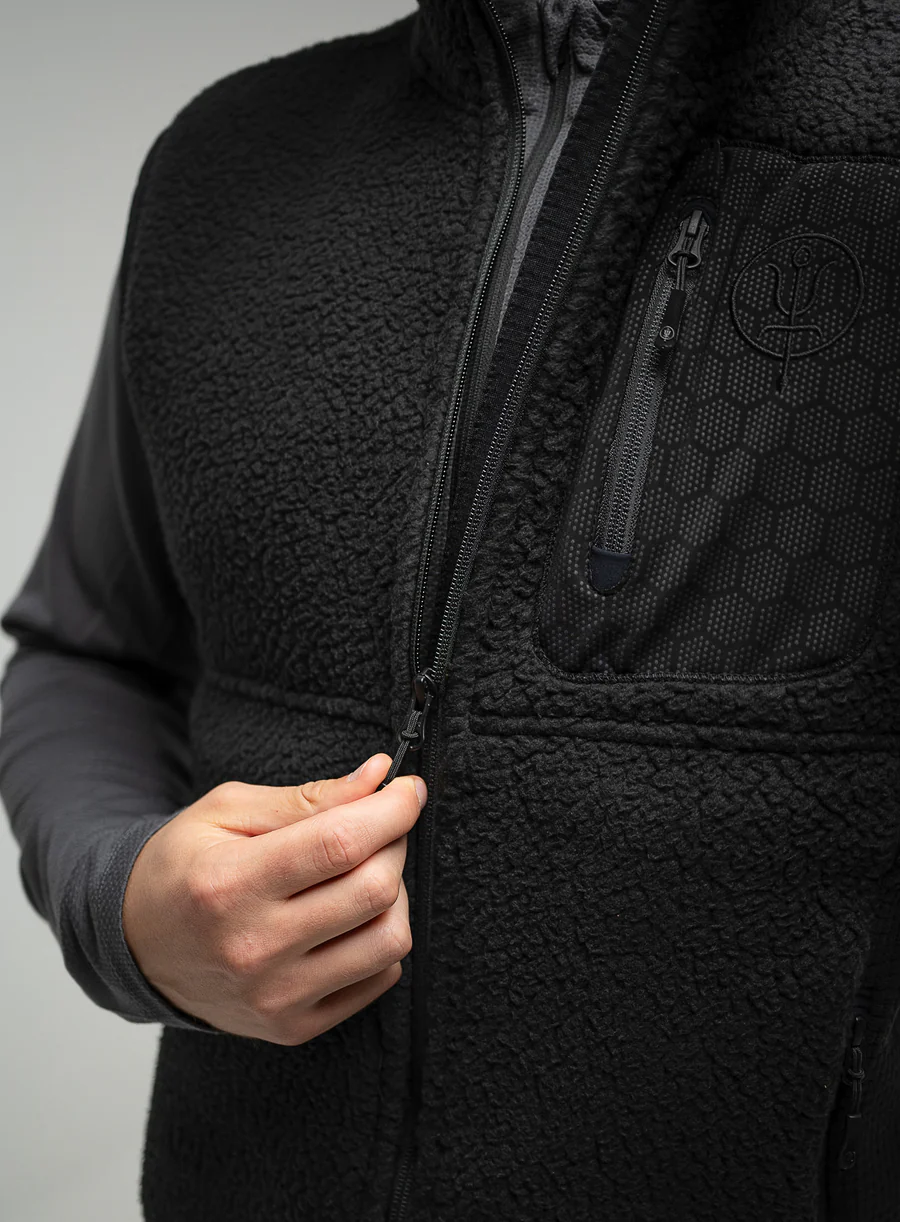 MANTRA Gilet Obsidian Black