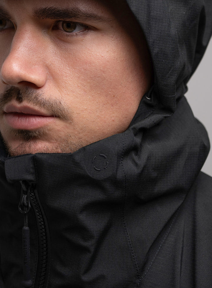 AIGIS Hardshell Jacket Obsidian Black Size: L