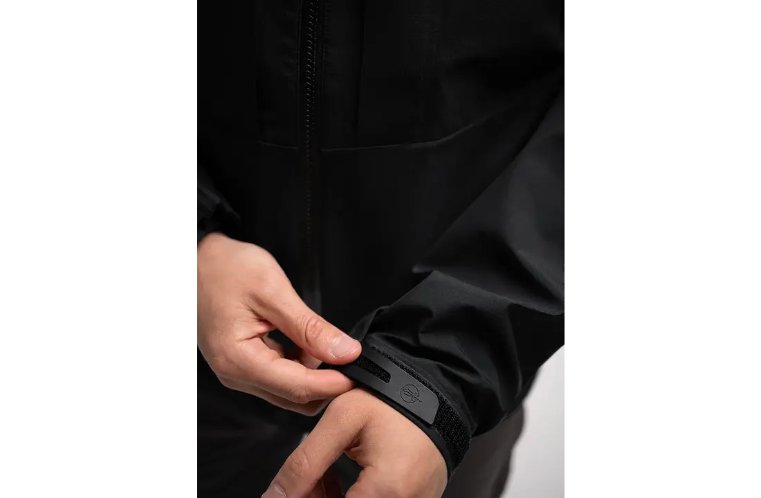 AIGIS Hardshell Jacket Obsidian Black Size: L