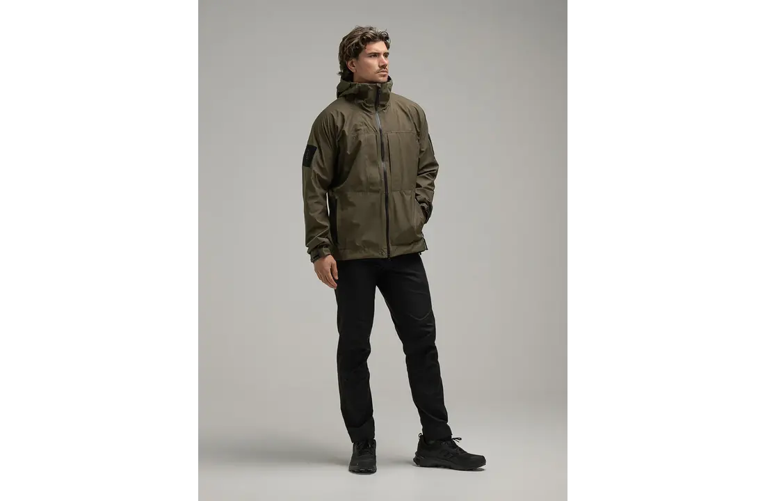 AIGIS Hardshell Jacket Olive Size: L