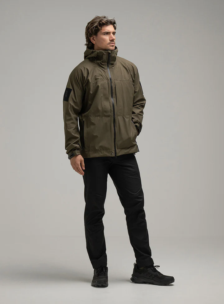 AIGIS Hardshell Jacket Olive Maat: L