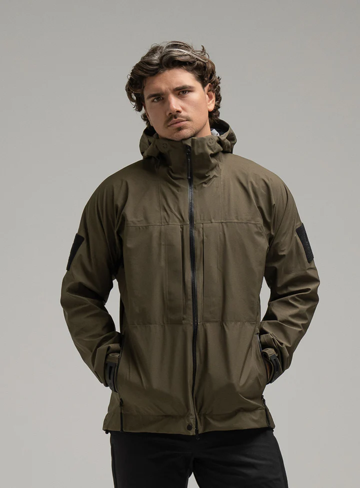 AIGIS Hardshell Jacket Olive Size: L
