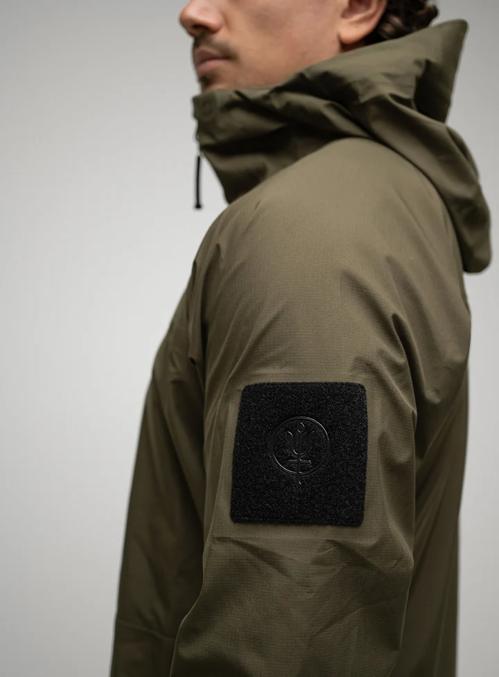 AIGIS Hardshell Jacket Olive Maat: L