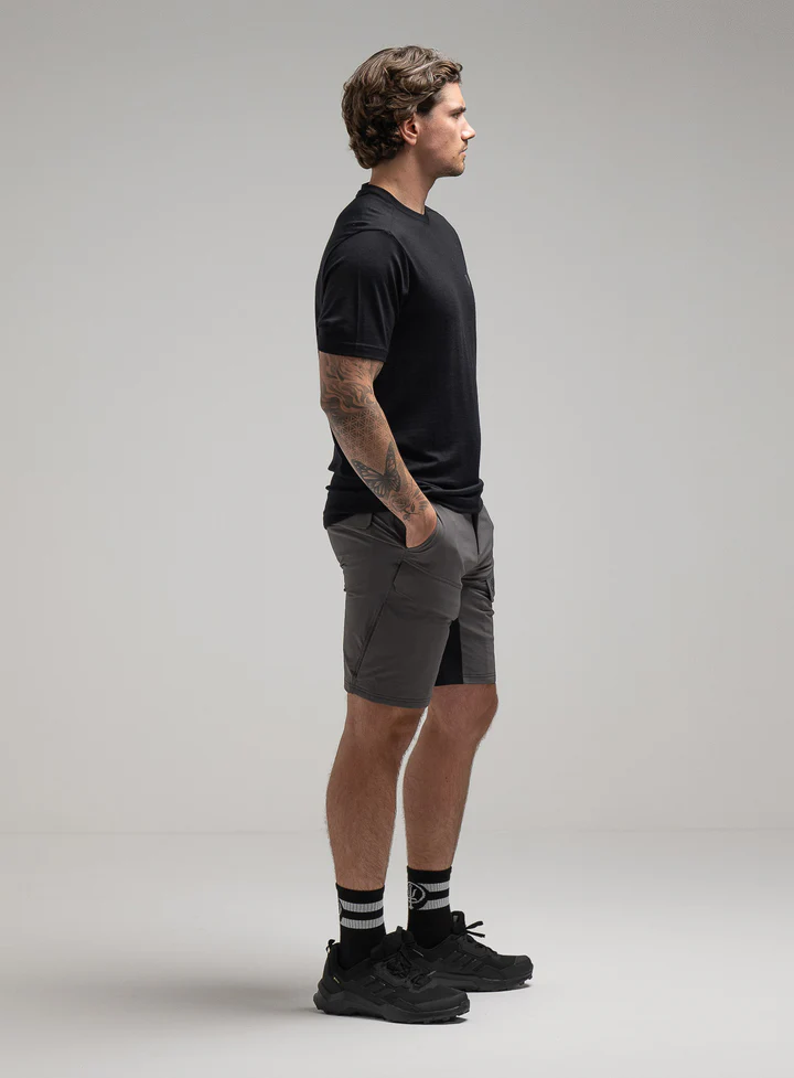 ORYON 72HR Merino T-Shirt Obsidian Black