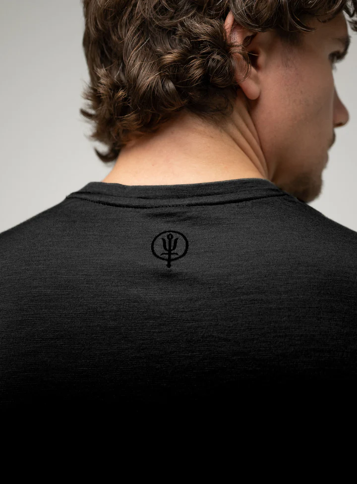 ORYON 72HR Merino T-Shirt Obsidian Black