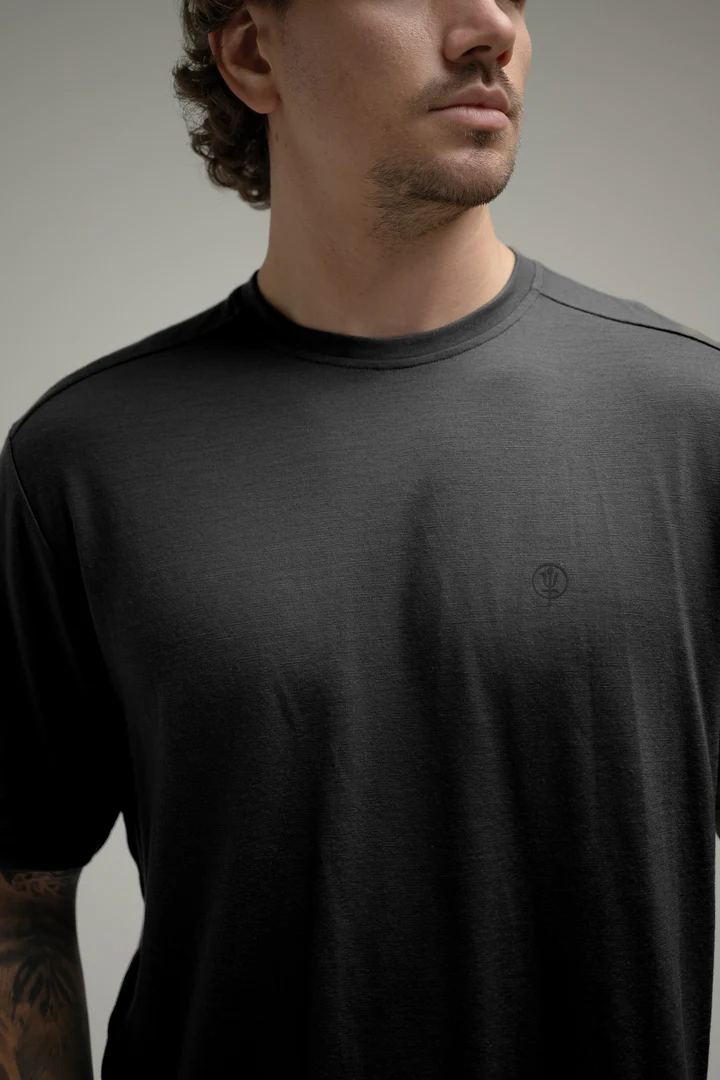 ORYON 72HR Merino T-Shirt Obsidian Black