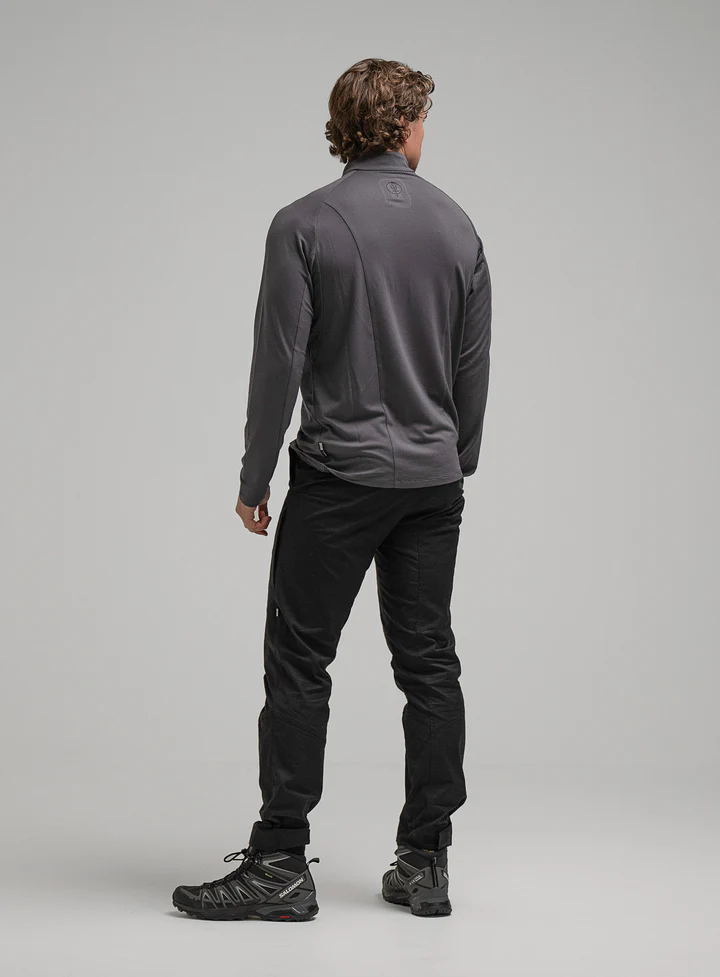 ORYON DELTA Long Sleeve T-Shirt Wolf Grey