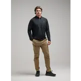 ORYON DELTA Long Sleeve T-Shirt Obsidian Black