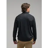 ORYON DELTA Long Sleeve T-Shirt Obsidian Black