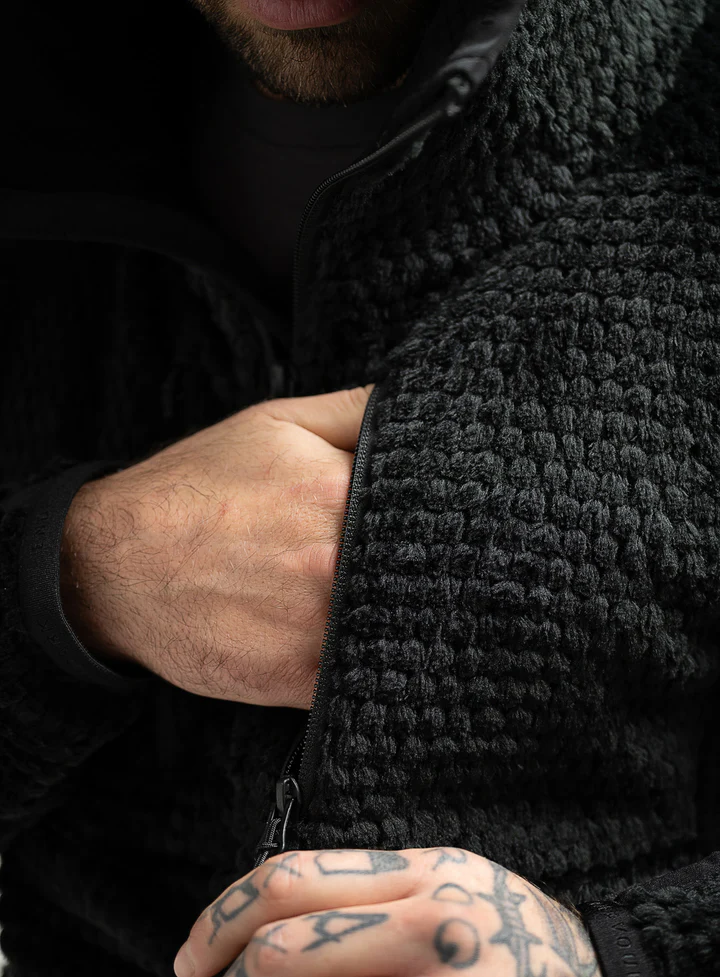 PHALANX Fleece Obsidian Black