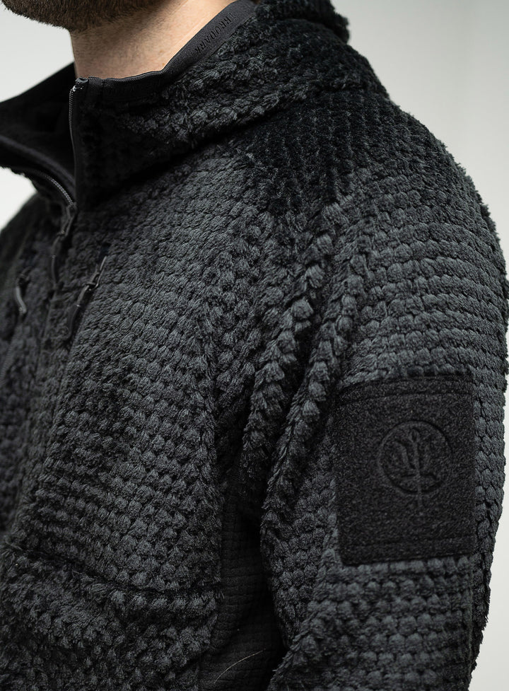 PHALANX Fleece Obsidian Black
