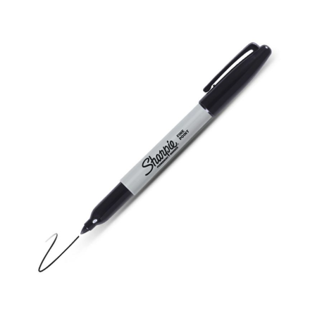 Sharpie Fine Permanent Marker Black