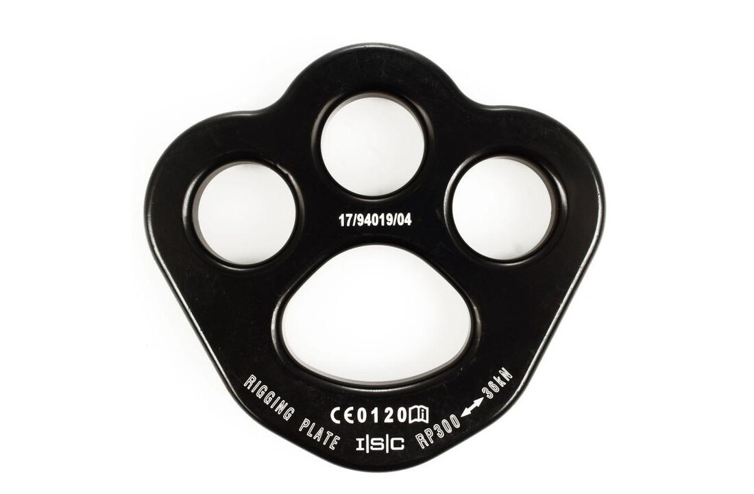ISC Rigging Plate 36kN Small Black