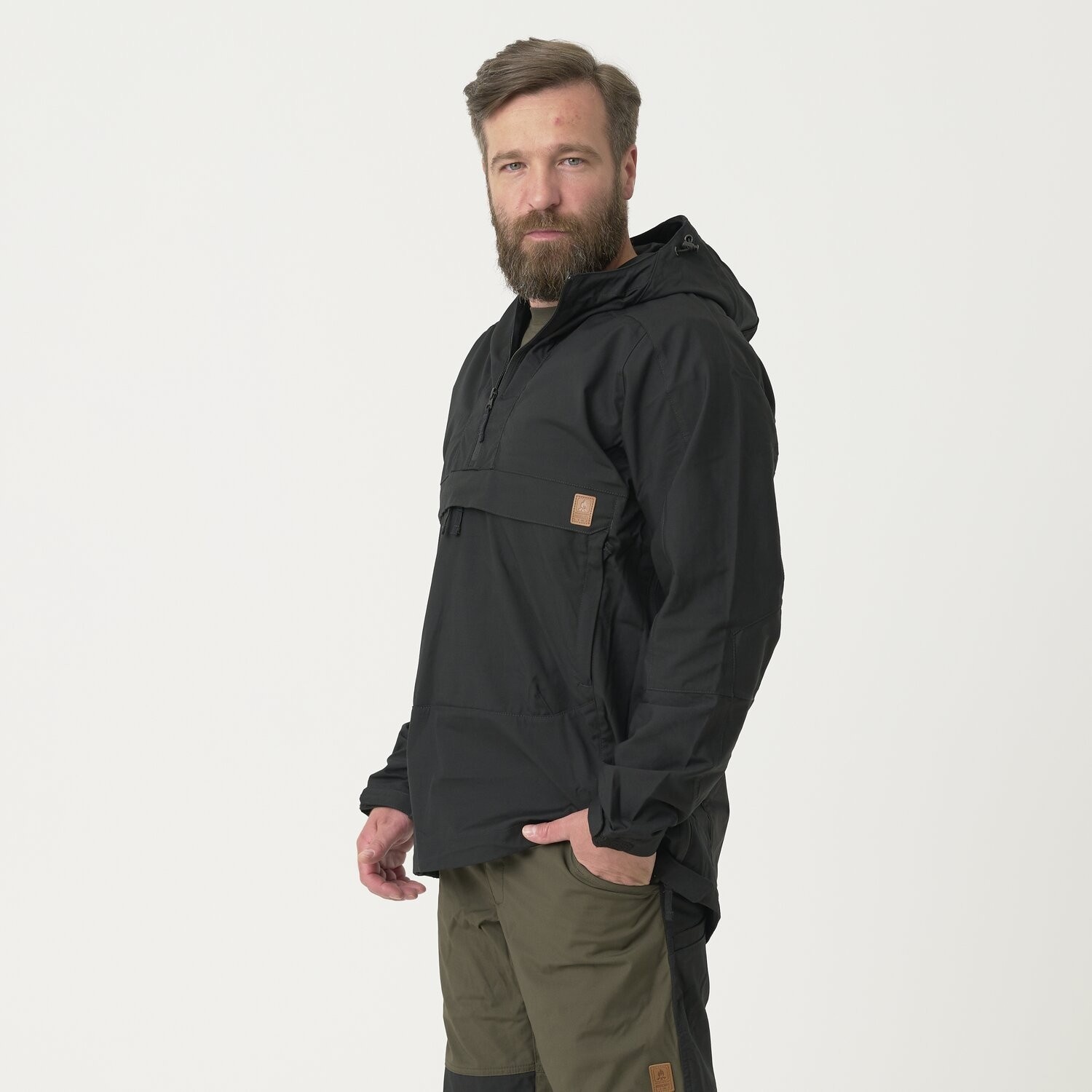 Woodsman Anorak Jacket Black