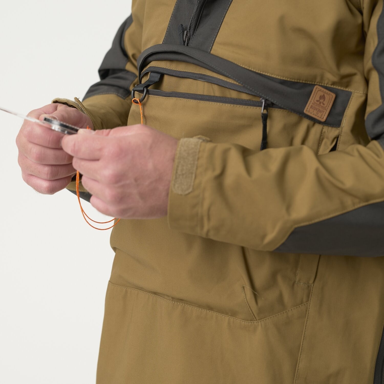 Woodsman Anorak Jacket Black