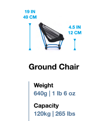 Ground Chair Black