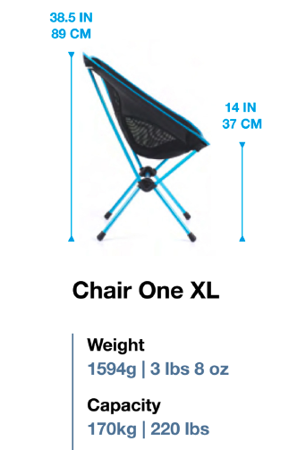 Chair One XL Blackout Edition