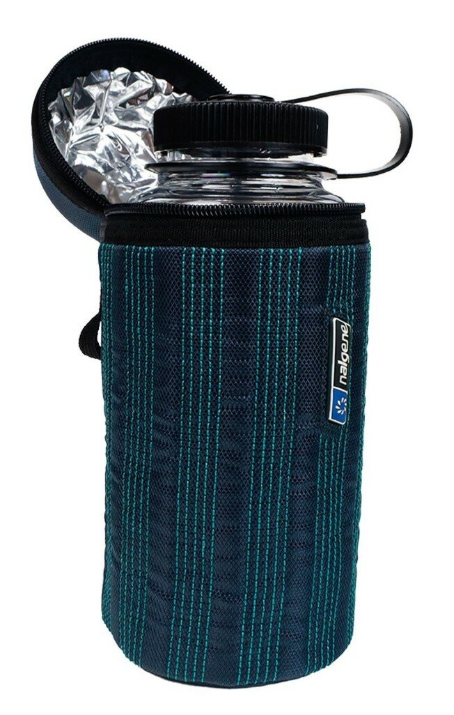 Bottle Clothing Wide Mouth 1 L Sleeve Insulated Blue