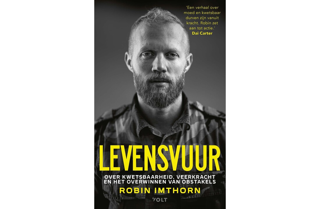 Boek "Levensvuur" Robin Imthorn