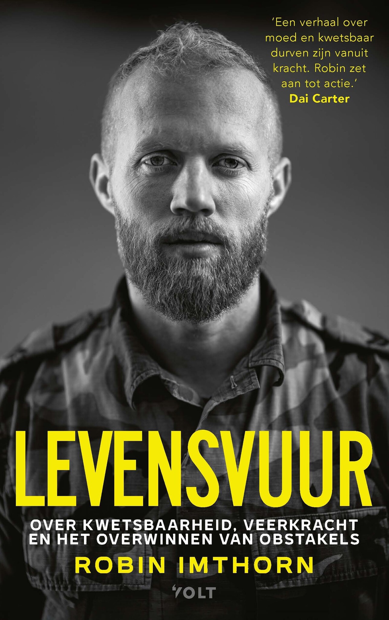 Boek "Levensvuur" Robin Imthorn