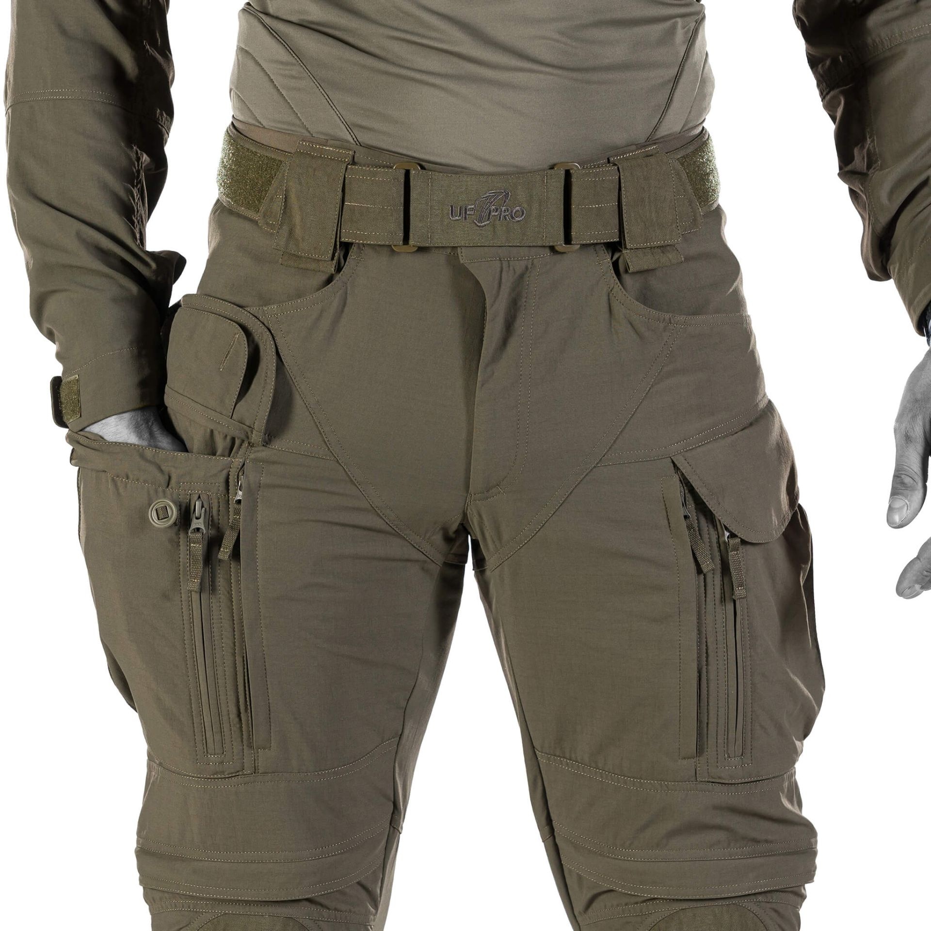 Striker TT Combat Pants Brown Grey