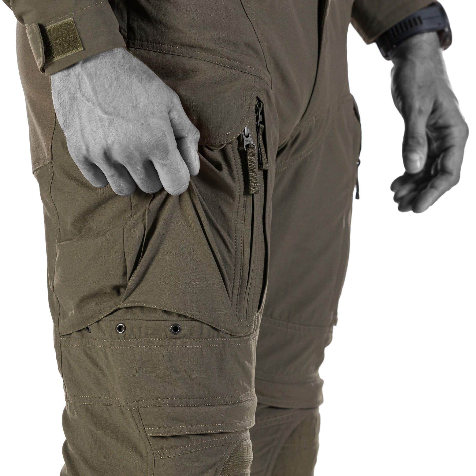 Striker TT Combat Pants Brown Grey