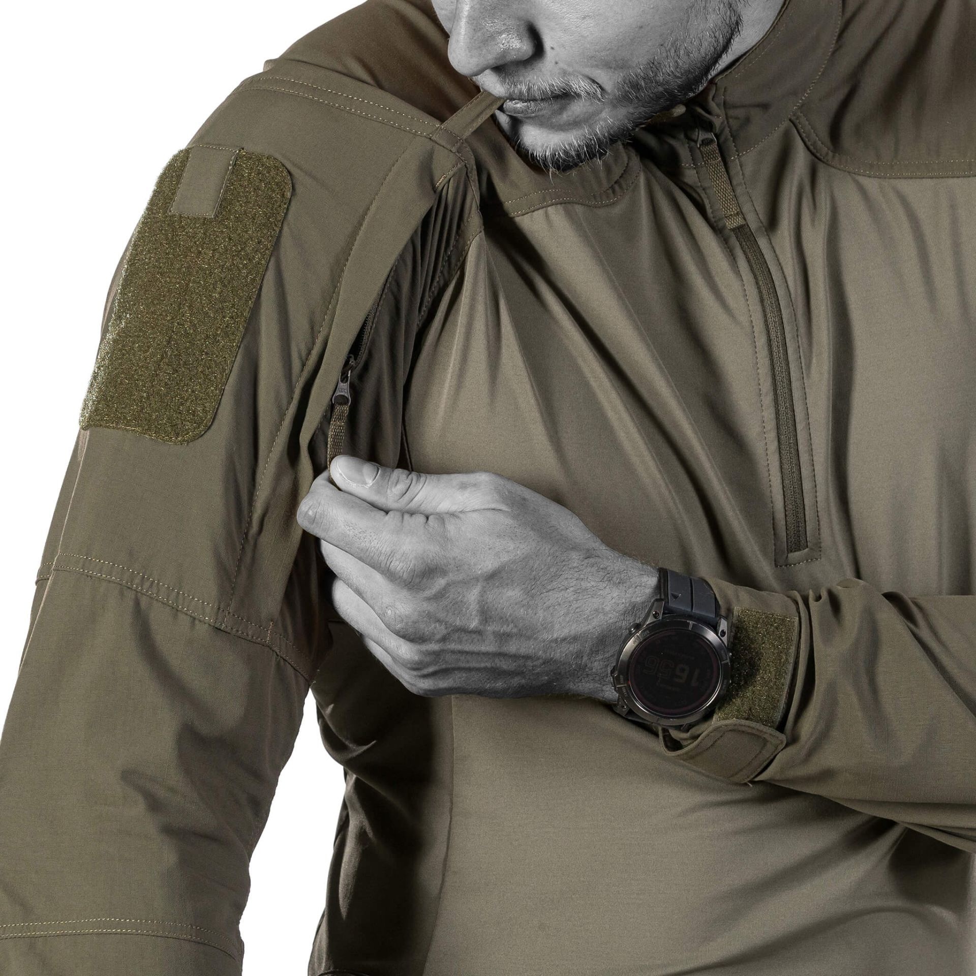 Striker TT Combat Shirt Brown Grey