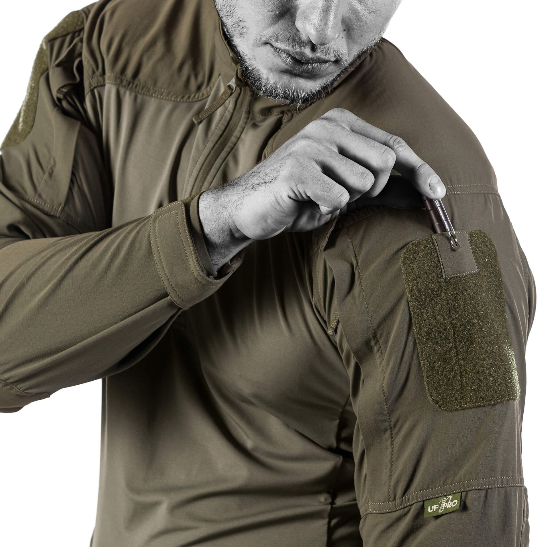 Striker TT Combat Shirt Brown Grey